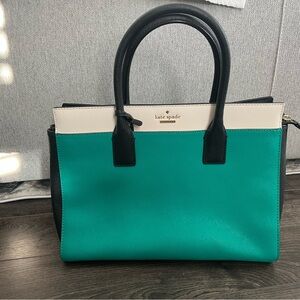 Kate Spade Teal and Black Women's Bag